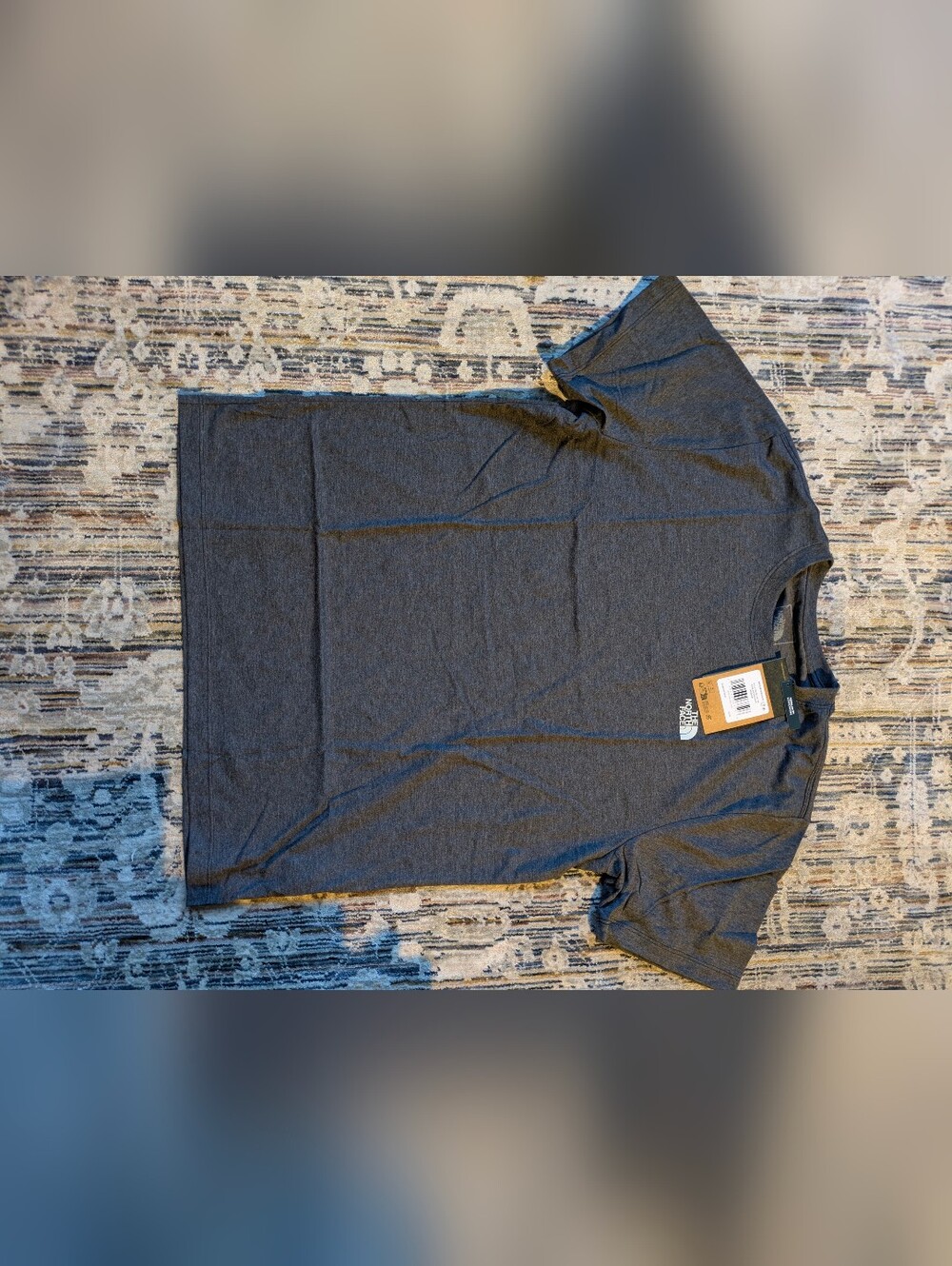 The North Face Tri-Blend T-Shirt NWT Men's TNF Black Heather